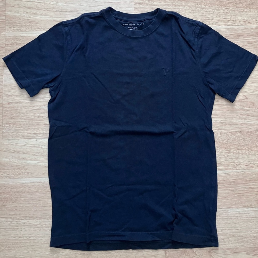 American Eagle Navy Super Soft T-Shirt